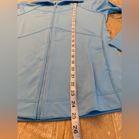 Jofit Blue Full Zip Jacket Women's Size M Lt Blue - Picture 4 of 6